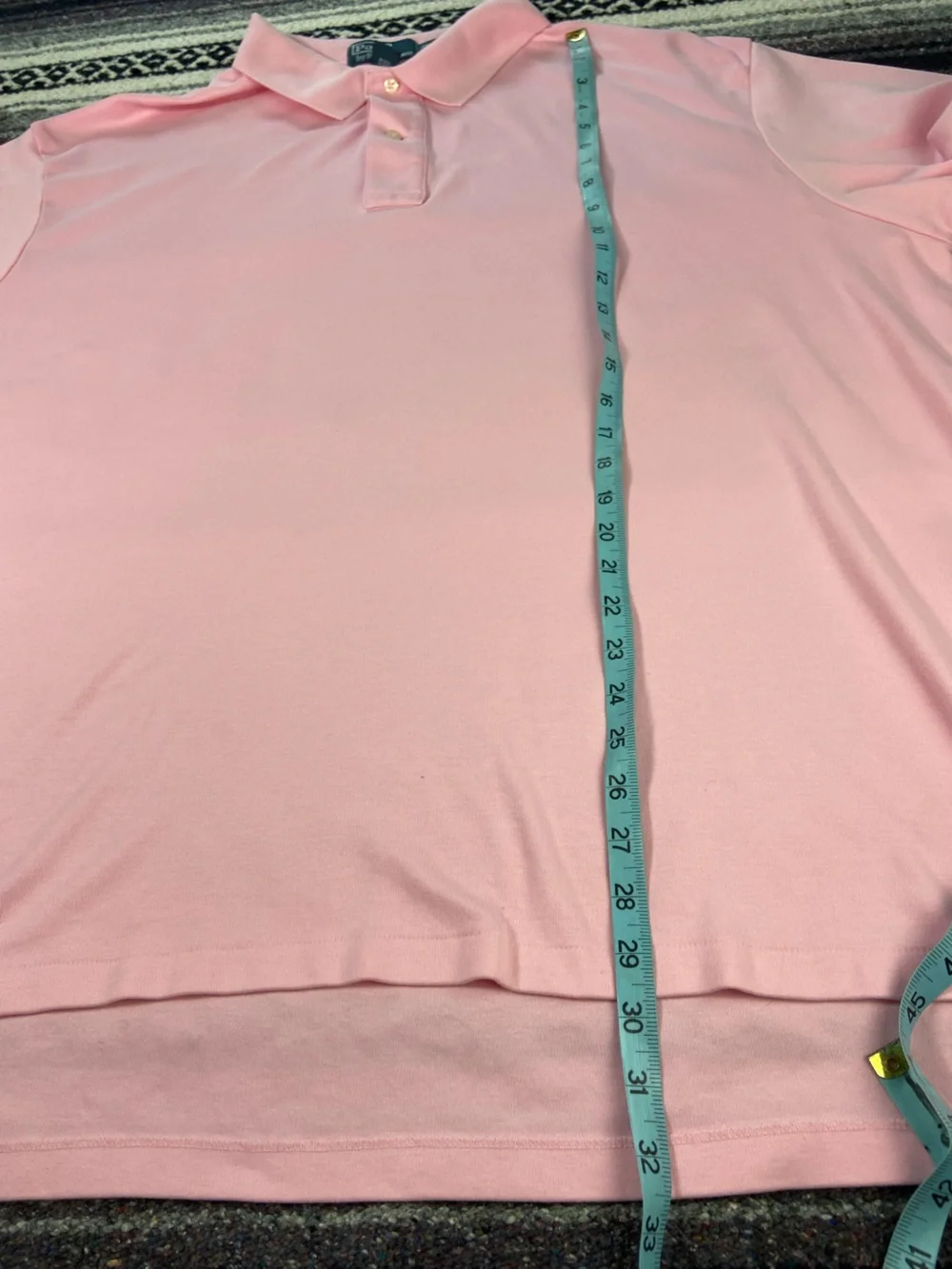 Ralph Lauren Polo Classic Pink Shirt Embroidered Pony 2XB/2G Big Men’s